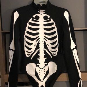 Size Large Skeleton Body Suit